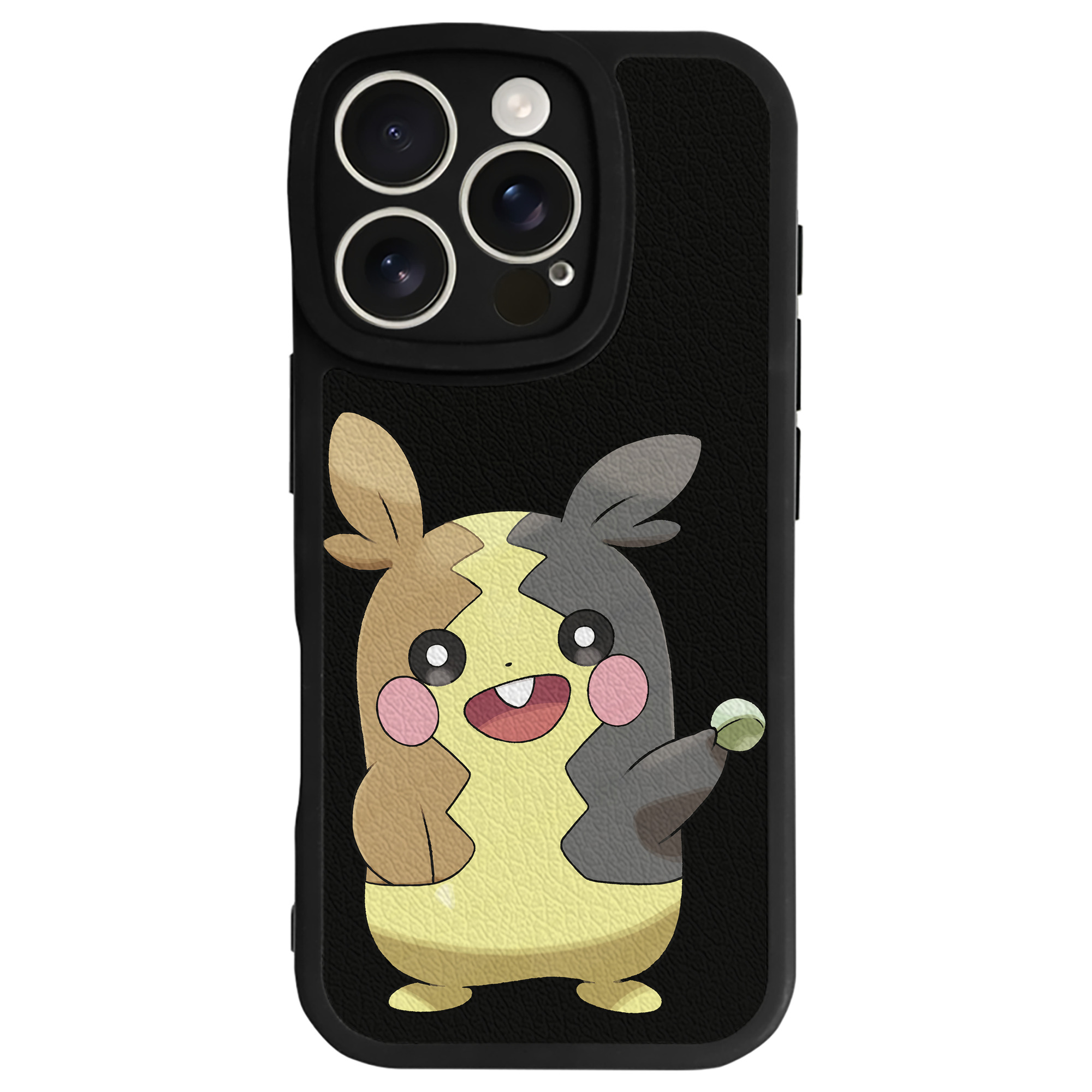 （画像用） ポケットモンスター Pokémon 【iPhone 16シリーズ対応】シリコンスマホケース（レザー調） 材質：シリコン